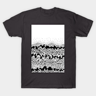 Abstract waves T-Shirt